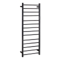 Toallero eléctrico para toallas 45 x 132 cm, 180 W, acero inoxidable/negro