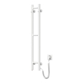 Toallero eléctrico SILOUETTE 46W 100x16 cm  blanco derecho
