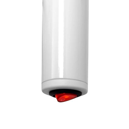 Toallero eléctrico SILOUETTE 46W 100x16 cm  blanco derecho