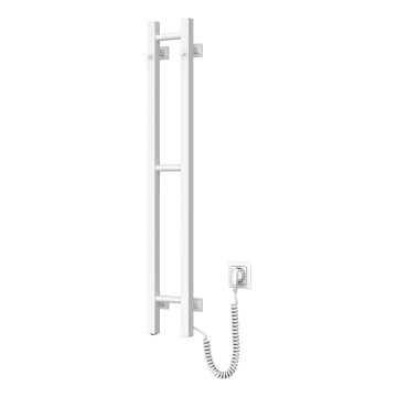Toallero eléctrico SILOUETTE 59W 101x16 cm blanco, lado derecho