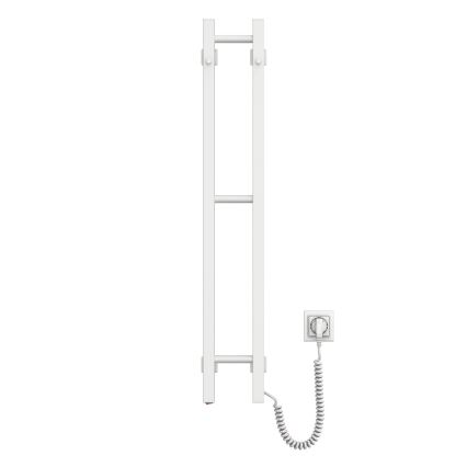 Toallero eléctrico SILOUETTE 59W 101x16 cm blanco, lado derecho