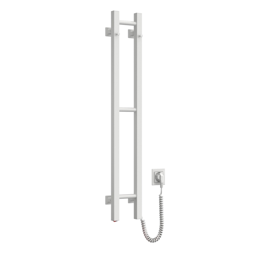 Toallero eléctrico SILOUETTE 59W 101x16 cm blanco, lado derecho