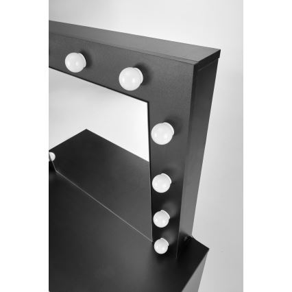 Tocador AMORIO 94x43 cm negro
