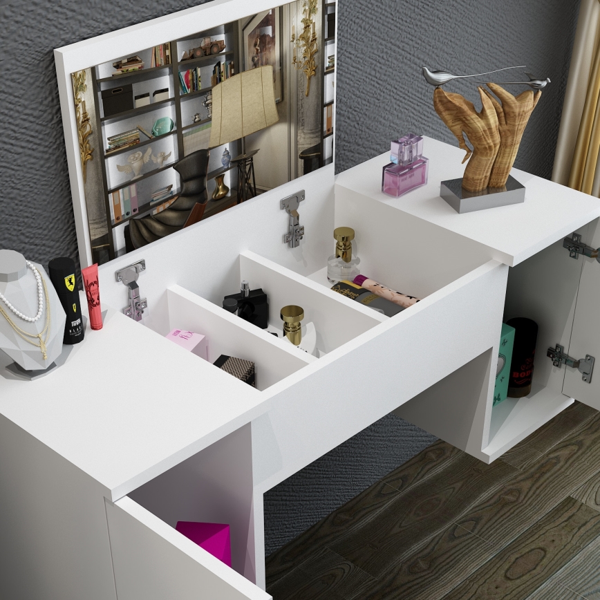 Tocador MERCAN 39x100 cm blanco