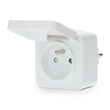 Toma inteligente 3680W/230V/ Type E/16A Wi-Fi Tuya IP44