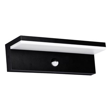 Top Light - Aplique de pared LED para exterior con sensor de movimiento ELON XL LED/16W/230V 3000/4000/6000K IP54 negro