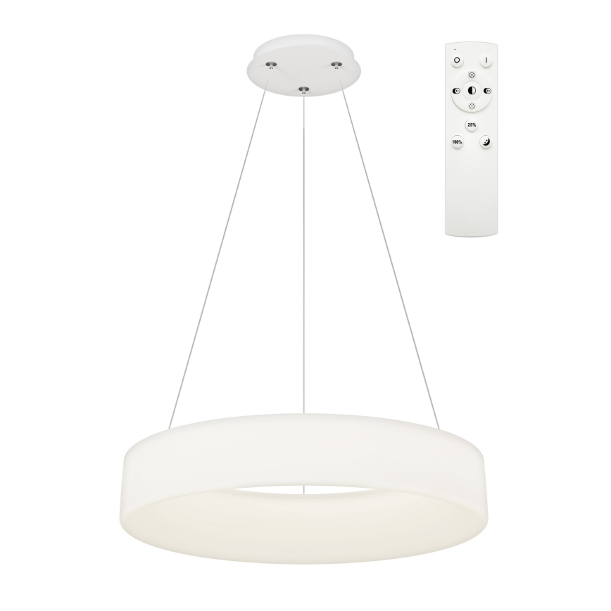 Top Light - Lámpara colgante LED regulable HALO, suspendida por cable, LED/60W/230V 3000-6500K Ø 60 cm + mando a distancia