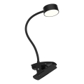 Top Light - Lámpara de escritorio LED táctil regulable con pinza BELLA LED/4,8W/5V 3000-6500K negro