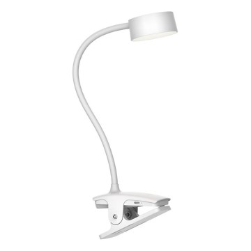 Top Light - Lámpara de mesa LED táctil regulable con pinza BELLA LED/4,8W/5V 3000-6500K blanco