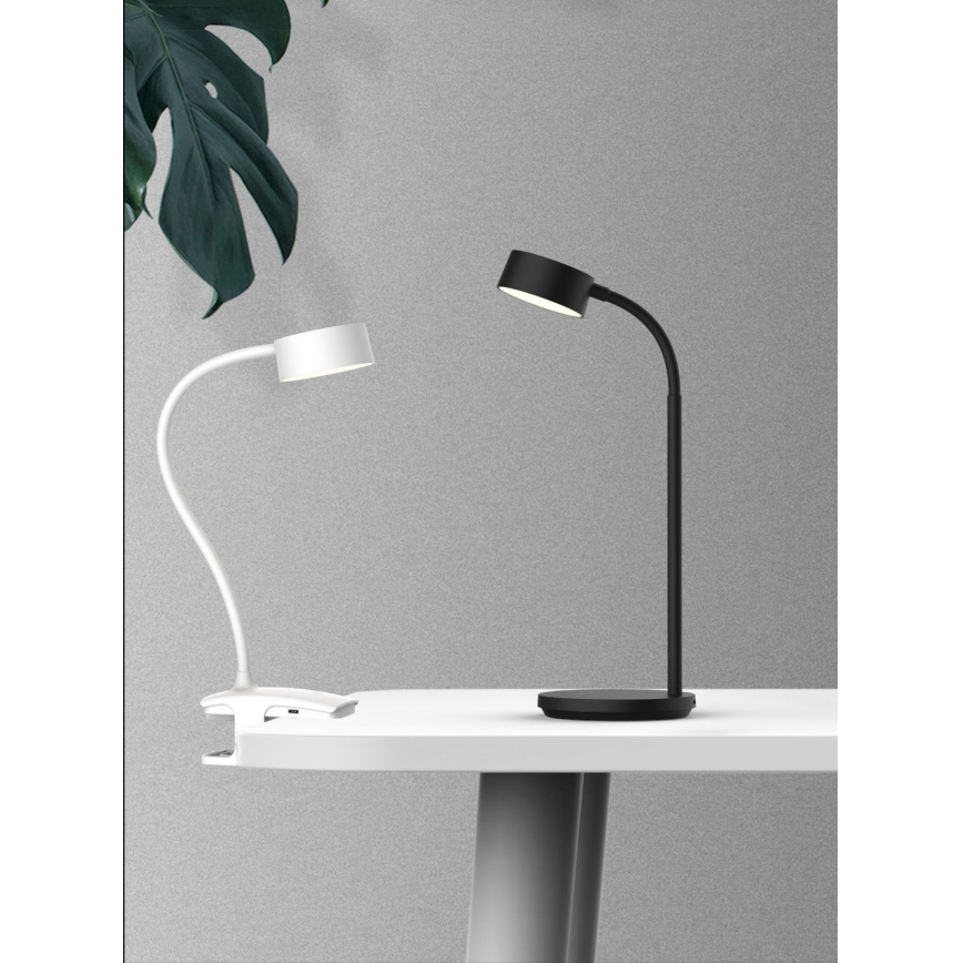 Top Light - Lámpara de mesa LED táctil regulable con pinza BELLA LED/4,8W/5V 3000-6500K blanco