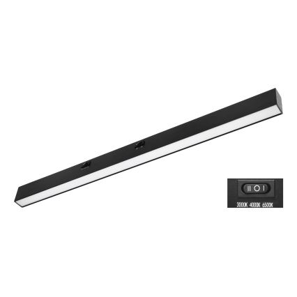 Top Light - Luminaria LED bajo mueble AXIS LED/15W/230V 3000/4000/6500K 60 cm negra