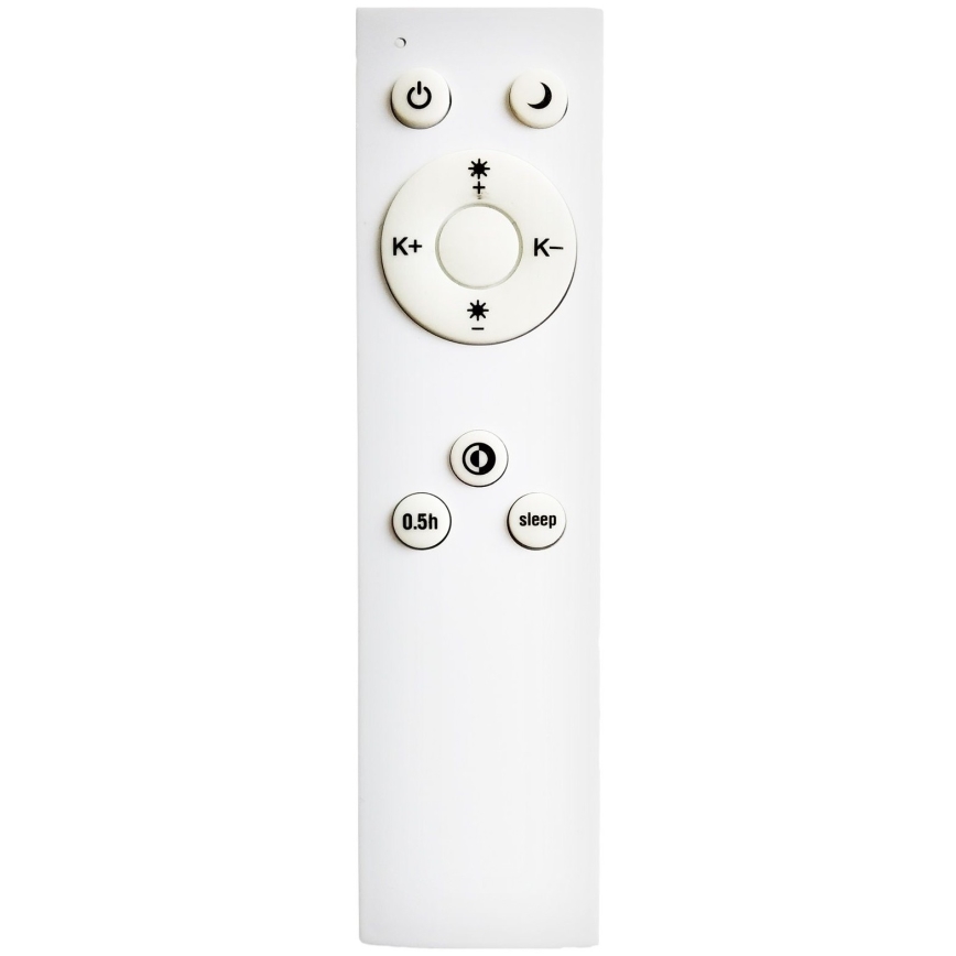 Top Light - Luz de techo LED regulable para baño PETAL LED/48W/230V IP44 3000-6500K diá. 48 cm negro + control remoto