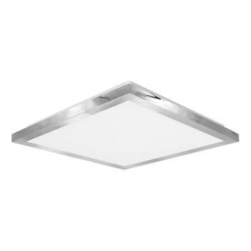 Top Light - Plafón LED de baño SILVER LED/10W/230V IP44 3000/4000/6500K 28x28 cm cromo mate