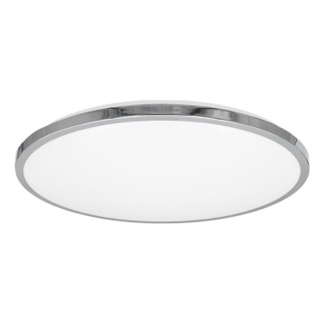 Top Light - Plafón LED de baño SILVER LED/18W/230V IP44 3000/4000/6500K diá. 34 cm cromo brillante