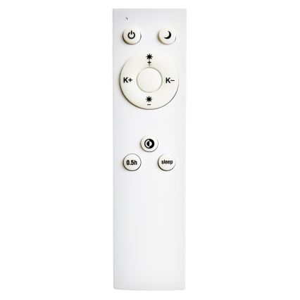 Top Light - Plafón LED regulable METAL LED/60W/230V cuadrado negro + control remoto