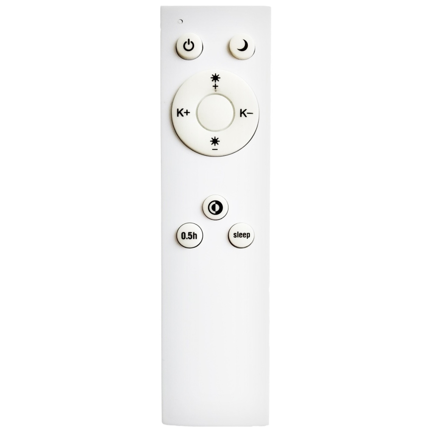 Top Light - Plafón LED regulable REVIT LED/70W/230V 3000-6500K diá. 75 cm negro + control remoto