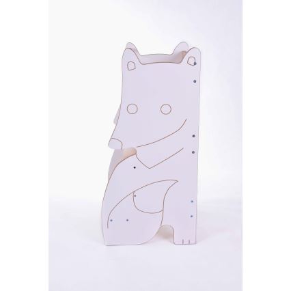 Torre de aprendizaje FOX blanca/arce