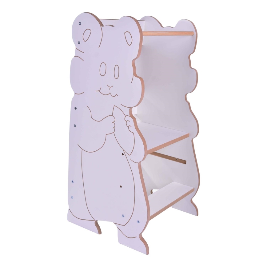 Torre de aprendizaje HAMSTER blanca