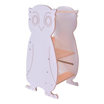 Torre de aprendizaje OWL blanca/arce