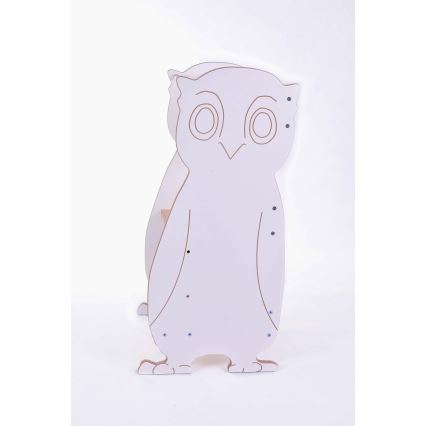 Torre de aprendizaje OWL blanca/arce