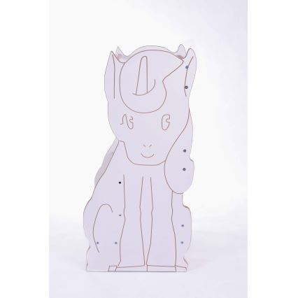 Torre de aprendizaje UNICORNIO blanca