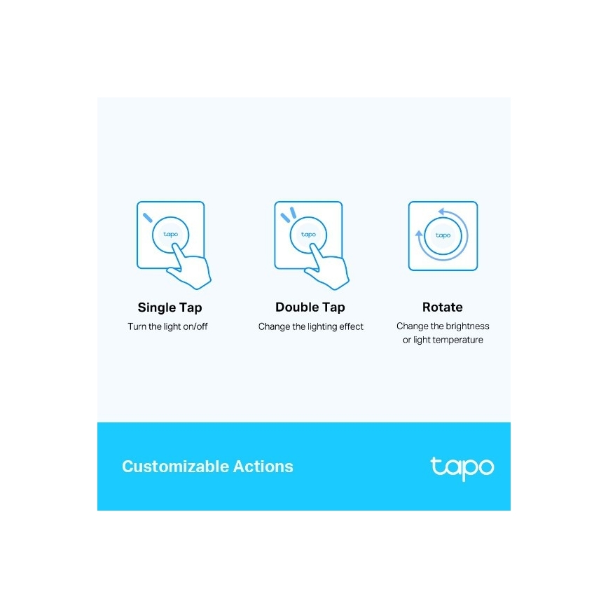 TP-Link - Atenuador táctil inteligente 1xCR2032 Wi-Fi
