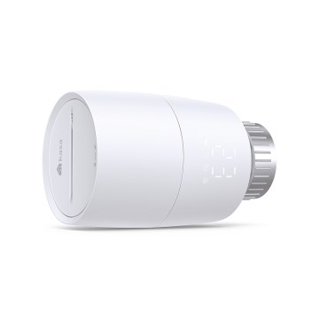 TP-Link - Cabezal termostático inteligente con pantalla LCD 2xAA Tuya