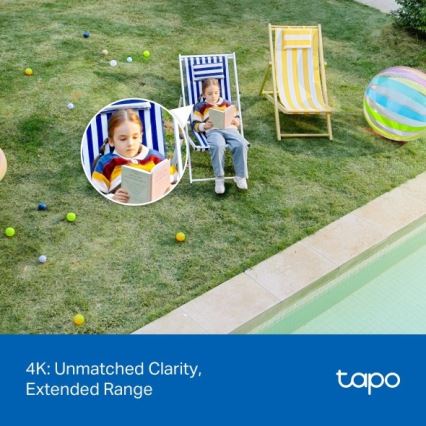 TP-Link - Cámara exterior con sensor IP66 Wi-Fi