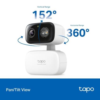 TP-Link - Cámara inteligente para exterior IP65 Wi-Fi Tuya