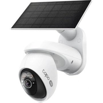 TP-Link - Cámara solar exterior con sensor IP65 Wi-Fi