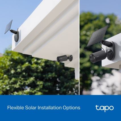 TP-Link - Cámara solar exterior con sensor, protección IP65 y Wi-Fi