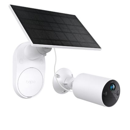 TP-Link - Cámara solar exterior con sensor IP65 Wi-Fi
