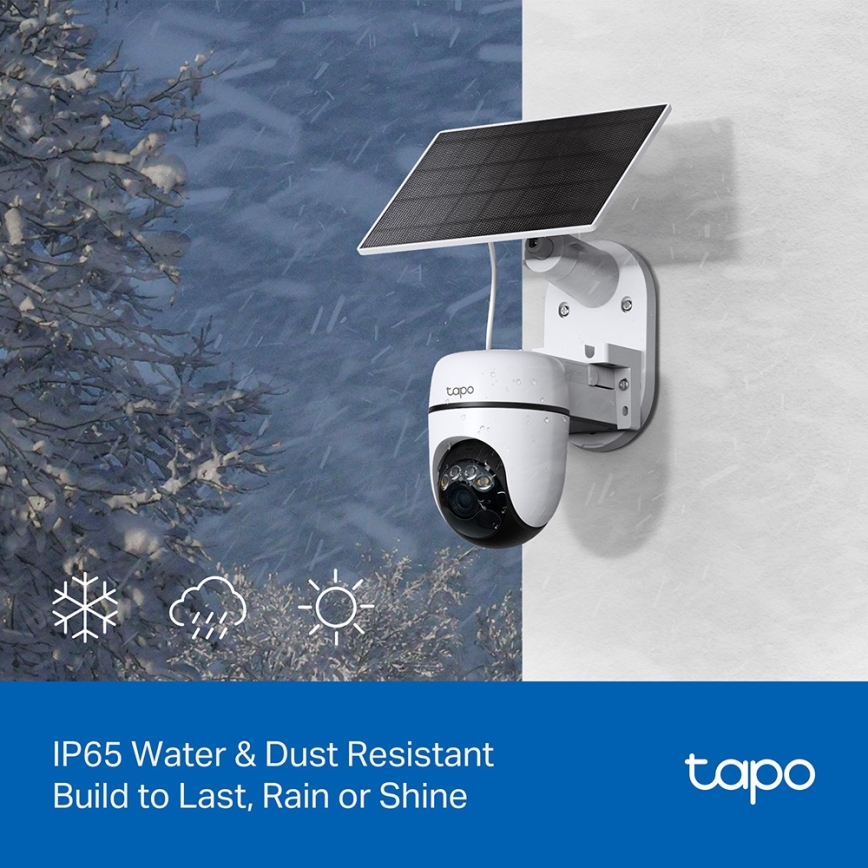 TP-Link - Cámara solar inteligente 5V IP65 Wi-Fi
