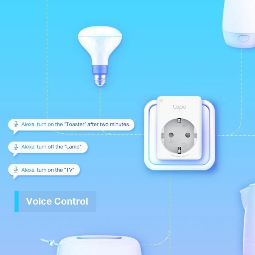 TP-Link - Enchufe inteligente E 2300W Wi-Fi