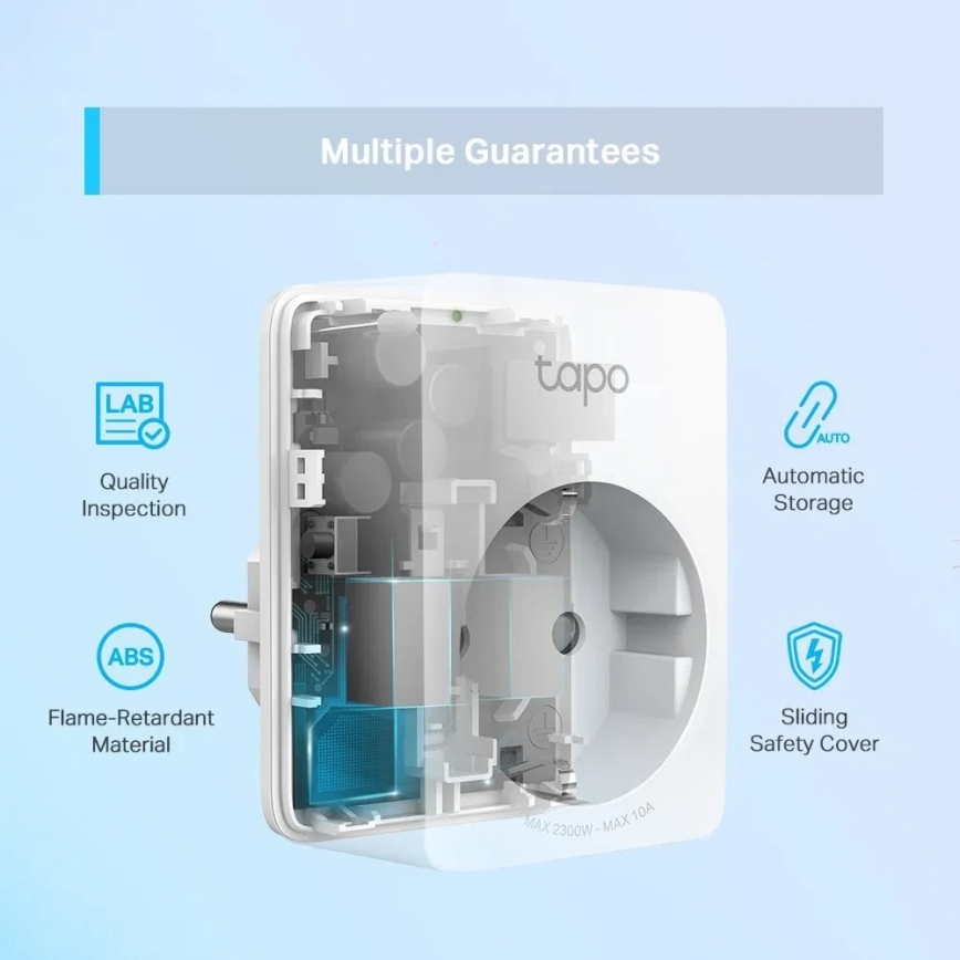 TP-Link - Enchufe inteligente E 2300W Wi-Fi