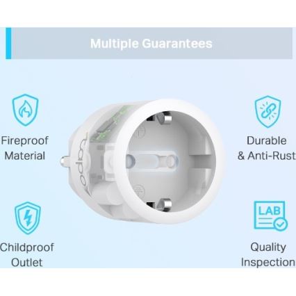 TP-Link - Enchufe inteligente F 3680W Wi-Fi