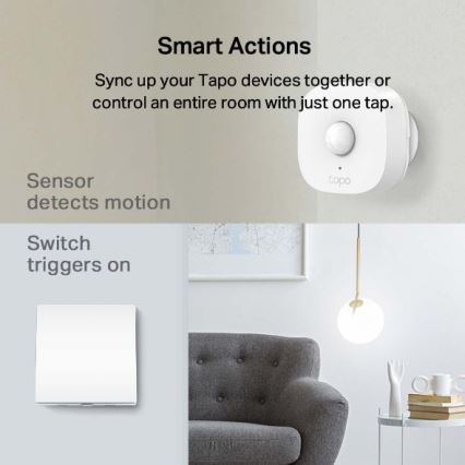 TP-Link - Interruptor de luz inteligente 2xAAA Wi-Fi