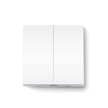 TP-Link - Interruptor de luz inteligente de doble botón 2xAAA Wi-Fi