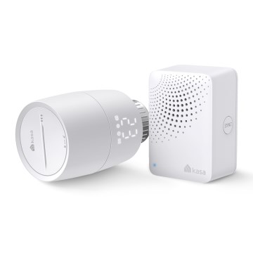 TP-Link - Kit básico de cabezales termostáticos con pantalla LCD 2xAA MATTER Tuya