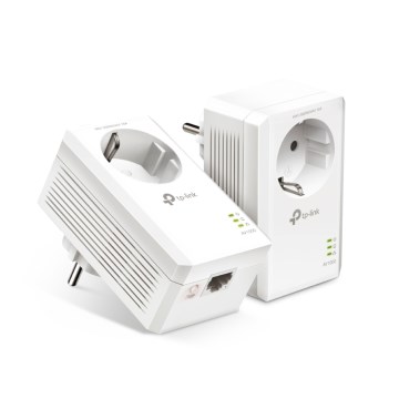 TP-Link - Kit Powerline Wi-Fi Gigabit con enchufe integrado