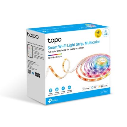 TP-Link - LED RGBW tira regulable 5 m LED/13W/230V Wi-Fi