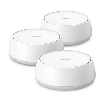 TP-Link - Pack de 3 unidades Deco BE22 — sistema mesh Wi‑Fi 7 para cobertura total del hogar
