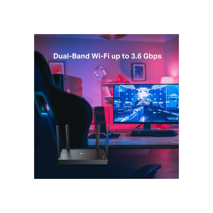 TP-Link - Router Wi-Fi 7 de doble banda Archer BE220