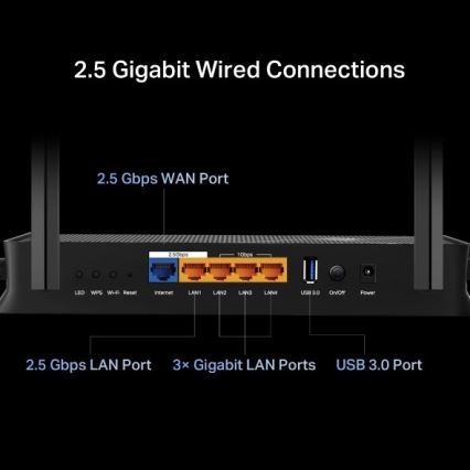 TP-Link - Router Wi-Fi 7 de doble banda Archer BE230