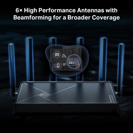 TP-Link - Router Wi-Fi 7 de doble banda Archer BE400