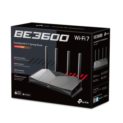 TP-Link - Router Wi-Fi 7 gaming de doble banda Archer GE230
