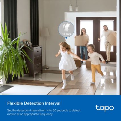 TP-Link - Sensor de movimiento inteligente 1xCR2450 Wi-Fi