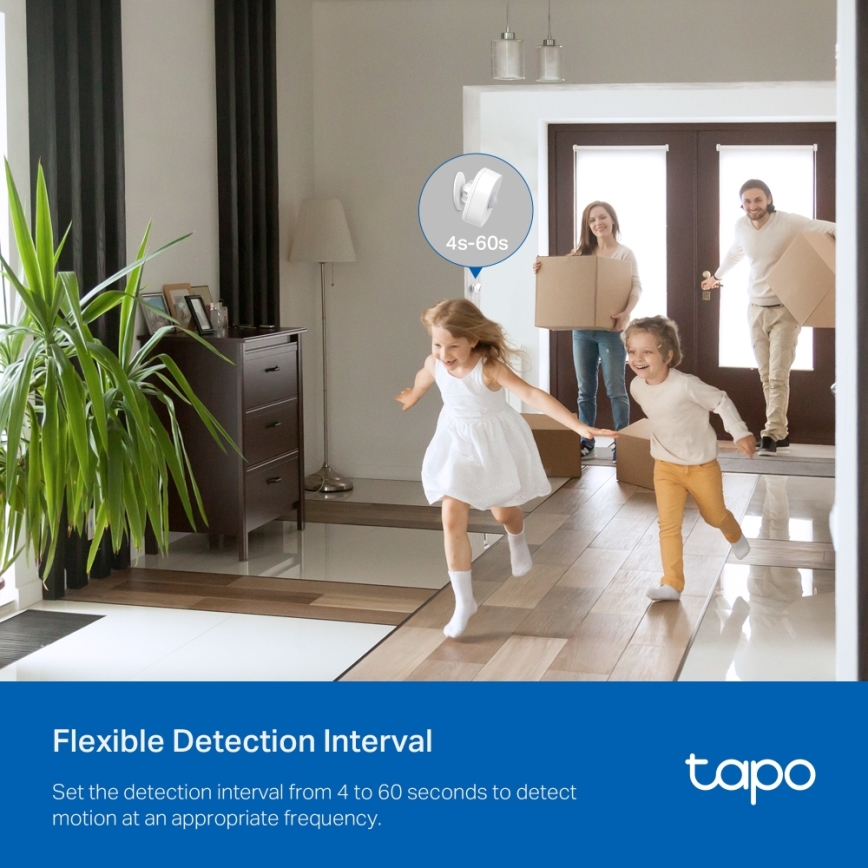 TP-Link - Sensor de movimiento inteligente 1xCR2450 Wi-Fi