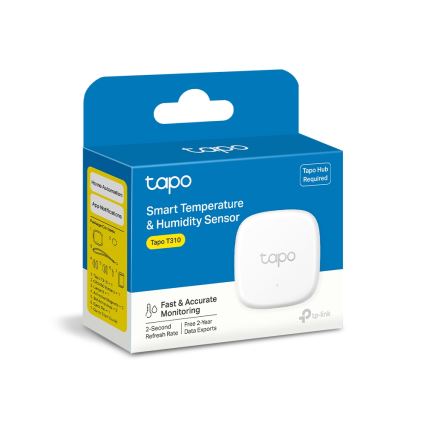 TP-Link - Sensor inteligente de temperatura y humedad 1xCR2450 Wi-Fi