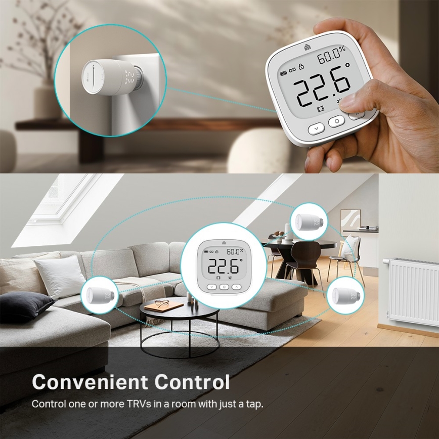 TP-Link - Termostato digital 2x AAA